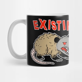 Possum Existing Meme Mug